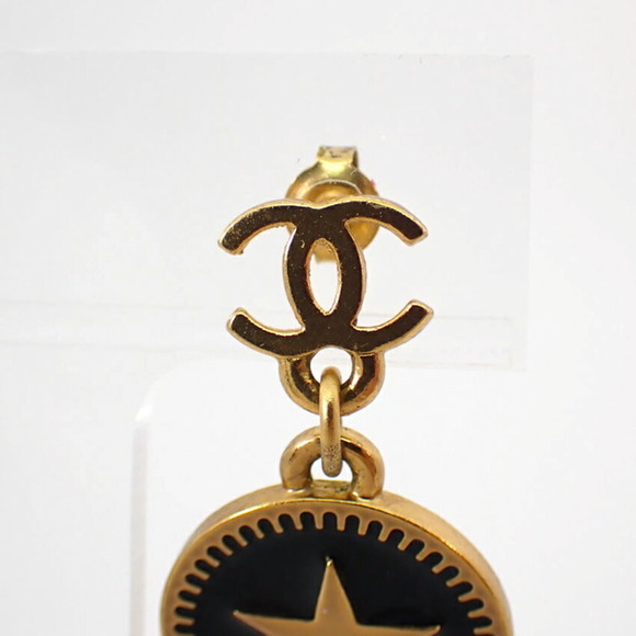 CHANEL Gold Earrings
